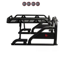 Load image into Gallery viewer, Black Horse Off Road WRB-001BK-PLFR Warrior Roll Bar Kit