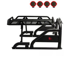 Black Horse Off Road WRB-001BK-PLR Warrior Roll Bar Kit