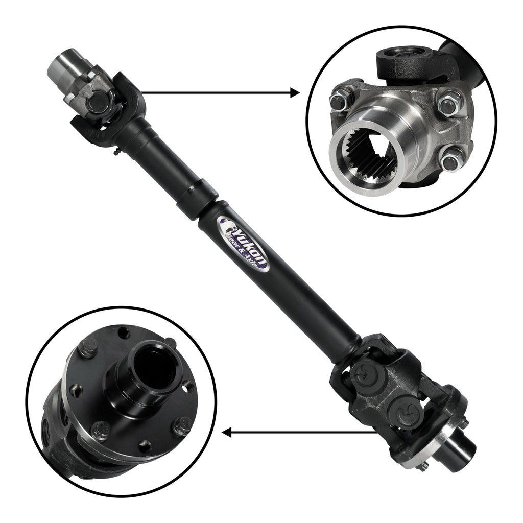 Yukon Gear and Axle YDS057 Jeep JL Rubicon Rear Driveshaft, with 2 Door with Automatic Transmission