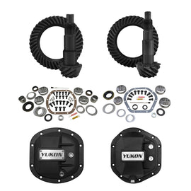 Yukon Gear and Axle YGK014STG2 Yukon Gear YGK014STG2 Yukon Stage 2 Re-Gear Kit upgrades front and rear diffs, incl diff covers