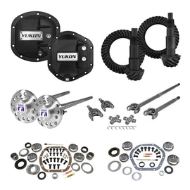 Yukon Gear and Axle YGK014STG4 Yukon Gear YGK014STG4 Stage 4 Re-Gear Kit upgrades front & rear diffs, 24 spl, incl covers/fr&rr axles