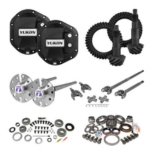 Load image into Gallery viewer, Yukon Gear and Axle YGK015STG4 Yukon Gear YGK015STG4 Stage 4 Re-Gear Kit upgrades front &amp; rear diffs, 24 spl, incl covers/fr&amp;rr axles