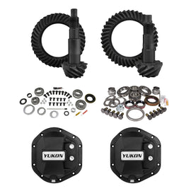 Yukon Gear and Axle YGK016STG2 Yukon Gear YGK016STG2 Yukon Stage 2 Re-Gear Kit upgrades front and rear diffs, incl diff covers