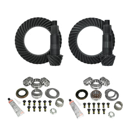 Yukon Gear and Axle YGK065 Yukon Gear YGK065 & Kit Package for JL & JT Rubicon D44 Rear & D44 Front, 3.73 Gear