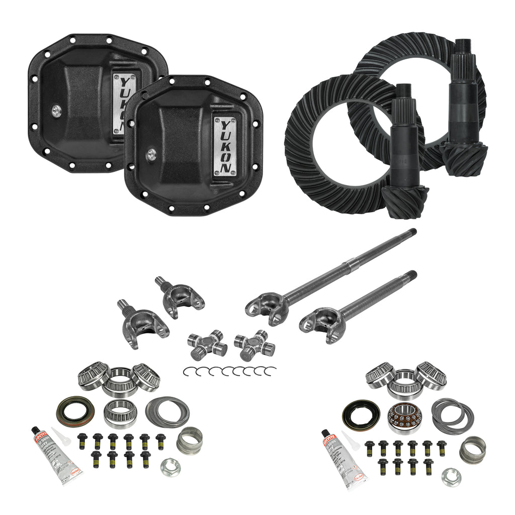 Yukon Gear and Axle YGK071STG3 Yukon Gear YGK071STG3 Stage 3 Re-Gear Kit upgrades front & rear diffs, 24 spl, incl covers/fr axles
