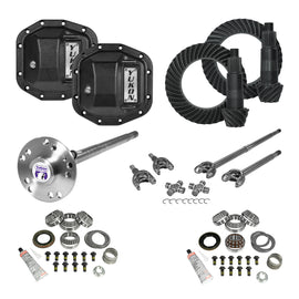 Yukon Gear and Axle YGK075STG4 Yukon Gear YGK075STG4 Stage 4 Re-Gear Kit upgrades front & rear diffs, 24 spl, incl covers/fr&rr axles
