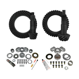Yukon Gear and Axle YGK076 Yukon Gear & Kit Package for JL Non-Rubicon, D44 Rear & D30 Front, 3.73 Gear