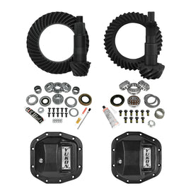 Yukon Gear and Axle YGK079STG2 Yukon Gear YGK079STG2 Yukon Stage 2 Re-Gear Kit upgrades front and rear diffs, incl diff covers