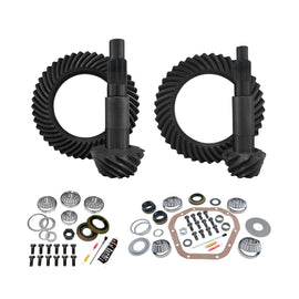 Yukon Gear and Axle YGK150 Yukon Gear & Kit pkg for F350 Dana 80 Rear/Dana 60 Rev Thick Front, 4:88 Gear