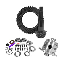 Load image into Gallery viewer, Yukon Gear and Axle YGK2165 11.25" Dana 80 3.73 Rear Ring &amp; Pinion, Install Kit, 35 Spline Posi, 4.125" BRG