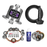Yukon Gear and Axle YGK2323 Kit contains a ring and pinion set, positraction unit, and installation parts