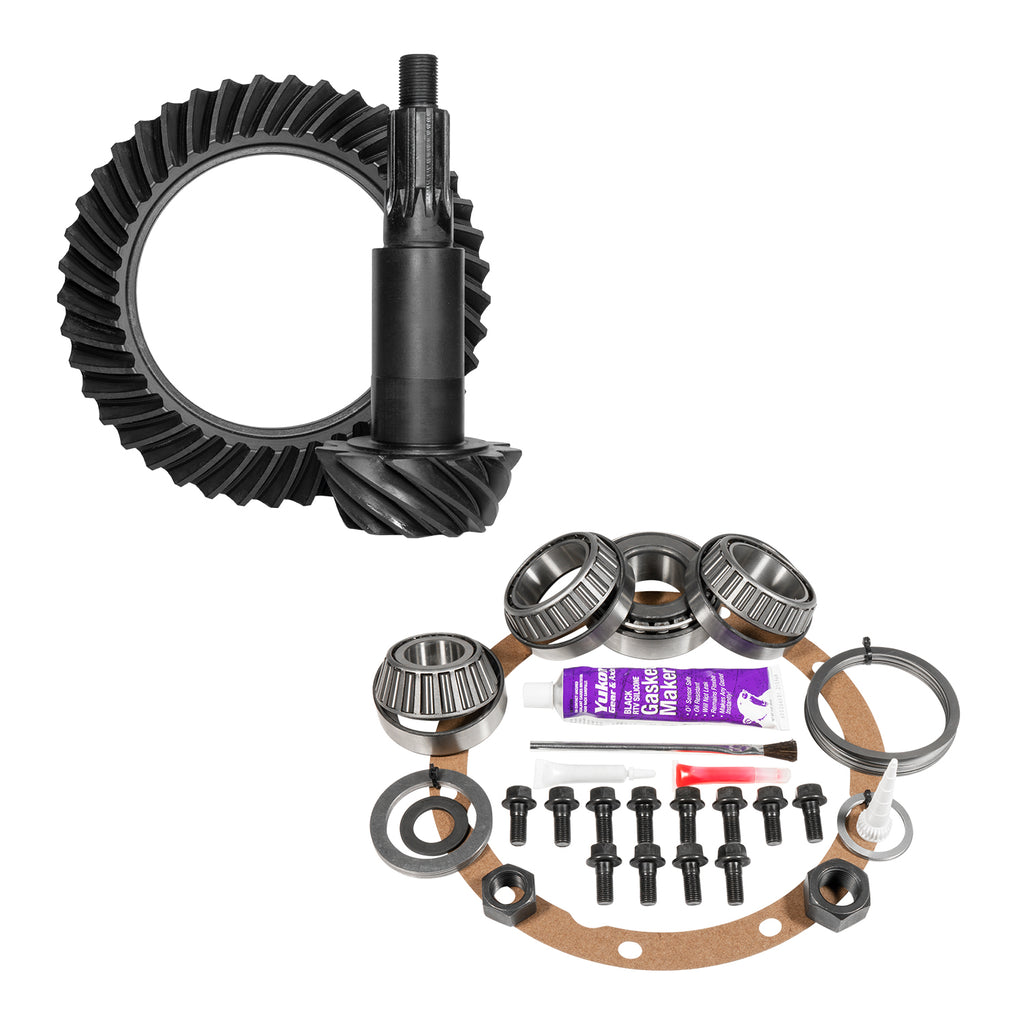 Yukon Gear and Axle YGK2348 Kit consists of a high-quality ring and pinion set and all needed install parts