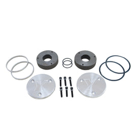 Yukon Gear and Axle YHC50005 Yukon Gear YHC50005 Yukon Hardcore Drive Flange Kit Dana 60 35spl Outer Stubs w/ Yukon Engraved Caps