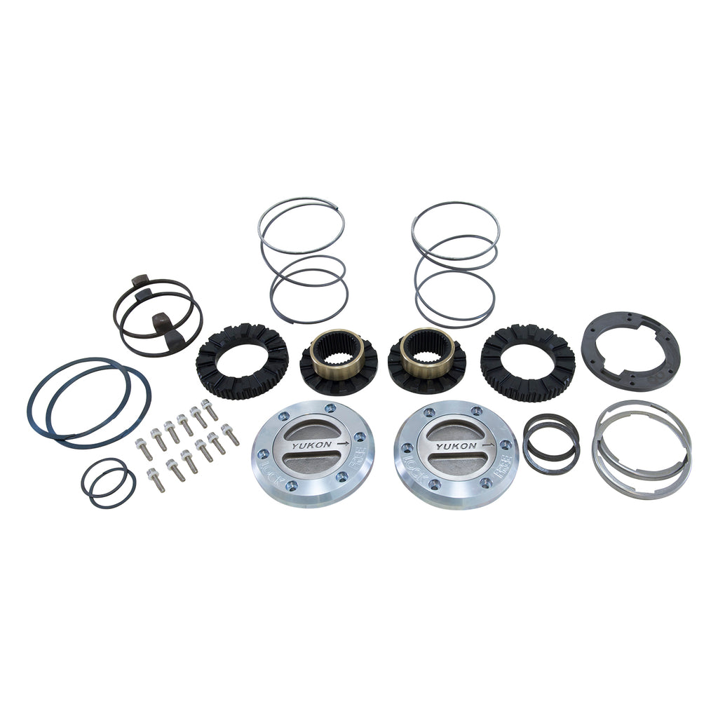 Yukon Gear and Axle YHC70008 Yukon Gear YHC70008 Yukon Hardcore Locking Hub set for 1994-1999 Dodge Dana 60 with Spin Free kit