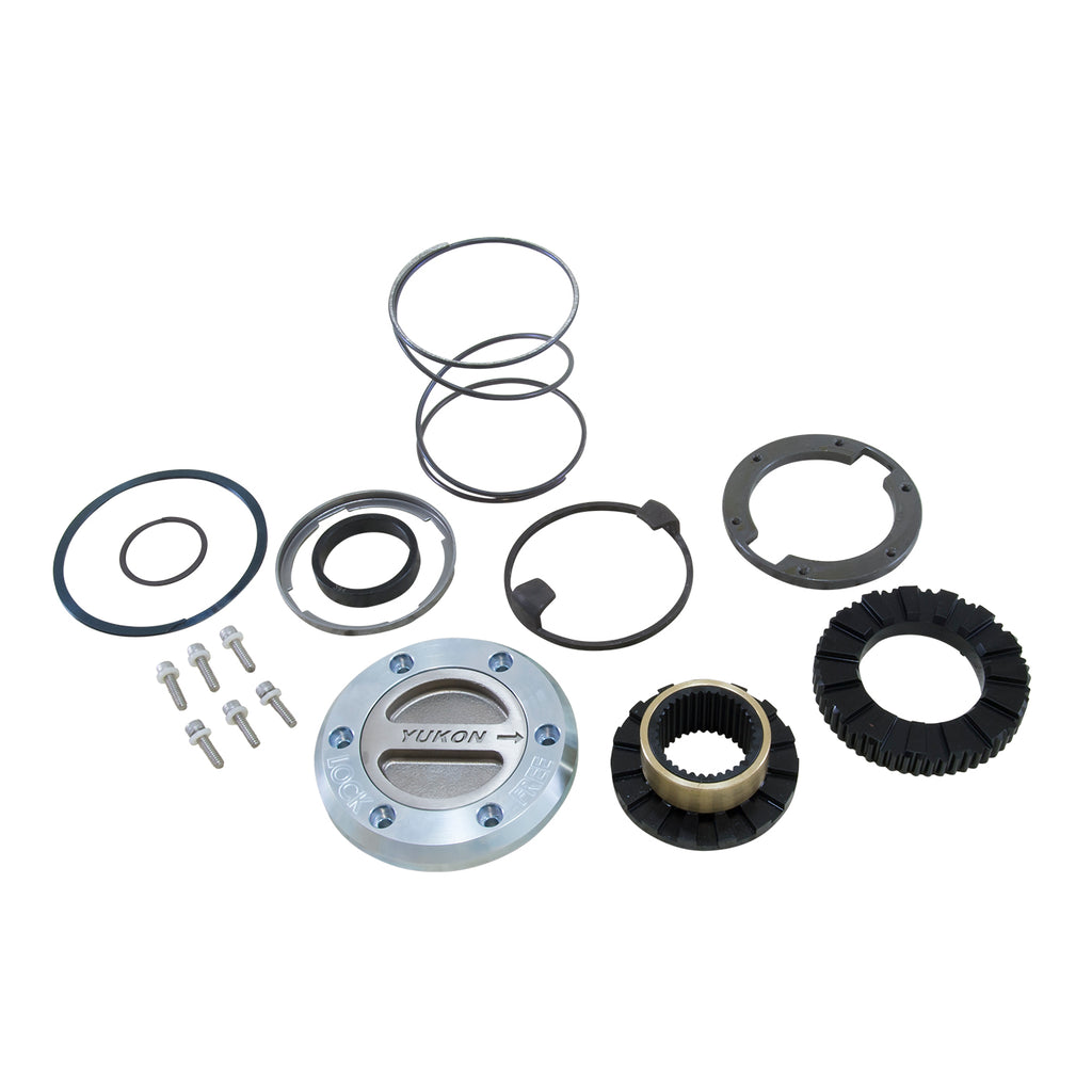 Yukon Gear and Axle YHC71009 Yukon Gear YHC71009 Yukon Hardcore Locking Hub Set 2000-2008 1-Ton Front with Spin Free Kit 1 side