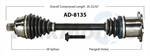 TRAKMOTIVE AD-8135 CV Axle Shaft