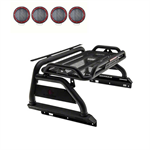 BLACK HORSE ATRB7BK-PLFR Truck Bed Bar