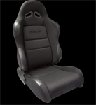 SCAT 80160661R BLACK VELOUR SPORTSMAN SEAT RT