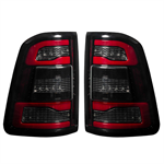 RECON 264338BK Tail Light Assembly - LED