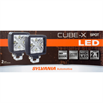 SYLVANIA CUBEXSPBX2 CUBE-X SPOT LED  2 PACK