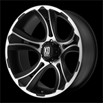 WHEEL PROS 0129068500 XD801 20X9 6X5.5 MATTE BLACK