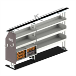 RSLRFEL- FTL130 Van Storage System Kit