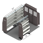 RSMRSBA-RP118 Van Storage System Kit