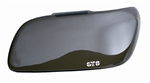 GT STYLING GT0280S HEADLIGHT COVERS- SMOKED-