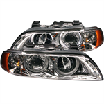 ANZO 121018 HEADLIGHT BMW 5SER PROJECTOR CHR 95-02