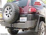 BODY ARMOR FJ2961 REAR BUMPER FJ CRUISER