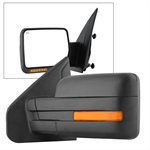 SPYDER 9935336 ( xTune ) Ford F150 07-14 POWER Heated Amber LED Signal OE Mirror