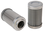AEROMOTIVE 12604 Fuel Filter Element: 100-Micron Stainless Steel Re