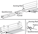 R001792-240 Awning Rail Adapter