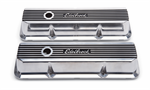 EDELBROCK 4277 VALVE COVERS  ELITE II  F