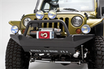 BODY ARMOR JK19531 FRONT BUMPER FOR JEEP JK