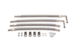 WHEEL MASTERS 8110A 4-HOSE ALUMINUM KIT FOR WHEEL