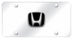 AUTOMOTIVE GOLD HONCC License Plate: License Plate; chrome HONDA name;