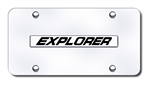 AUTOMOTIVE GOLD XPLNCC EXPLORER NAME CHR/CHROME PLATE