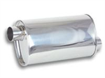 VIBRANT 1127 STAINLESS STEEL OVAL MUFFLER