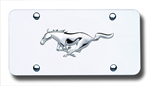 AUTOMOTIVE GOLD MUSCC MUSTANG HORSE CHR/CHROME PLATE