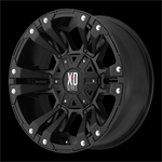 WHEEL PROS 279080712N XD822 17X9 8X6.5 MATTE BLACK