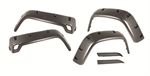 RUGGED RIDGE 11630.10 All Terrain Fender Flare Kit, 6 inch, 6 Piece; 97-