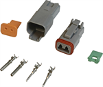 MSD 8183 CONNECTOR 2 PIN DEUTSCH