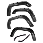 RUGGED RIDGE 11634.10 All Terrain Fender Flare Kit, 6 Piece; 84-01 Jeep