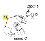 R001932-006 Awning Idler Cover