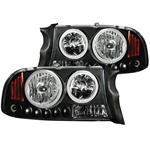 ANZO 111085 HEADLIGHT DAKOTA CRYSTAL/CLR 97-04