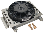 DERALE 13750 Atomic-Cool Remote Cooler: Fan Mounted Oil Cooler;