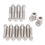 EDELBROCK 8569 PLATED BOLTS FOR 2166