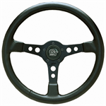 GRANT 774 WHEEL BLACK LEATHER 14 IN