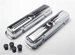 TRANSDAPT 9461 CHROME VALVE COVER PONTIAC LOW BAFFLED